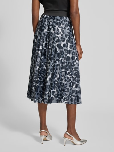 Vila Plisseerock mit elastischem Bund Dunkelgrau 5