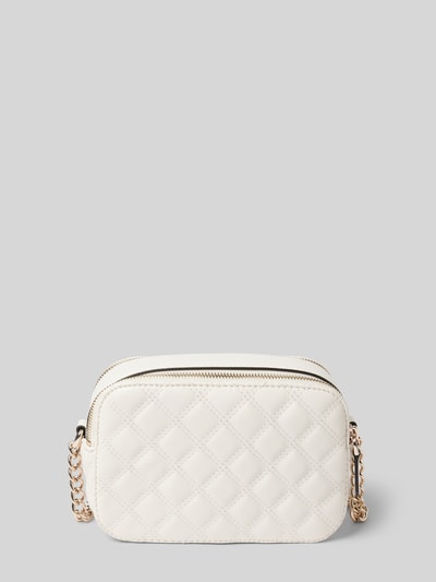 Guess Handtas met labelapplicatie, model 'GIULLY' Offwhite - 4