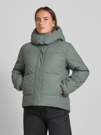 VERO MODA Kurtka pikowana o kroju regular fit z kapturem model ‘GRETAKYLIE’ Trzcinowy 4