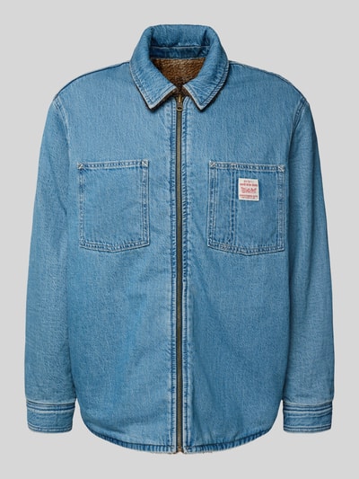 Levi's® Jeans-Wendejacke mit Reißverschluss Hellblau 2