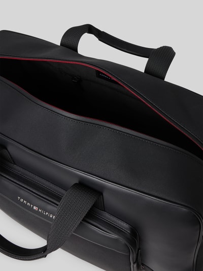 Tommy Hilfiger Weekendtas in leerlook Zwart - 5