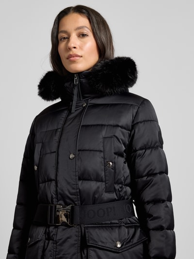JOOP! Steppmantel mit Gürtel Modell 'CHADIDA' Black 3