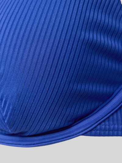 VENICE BEACH Bikini-Top mit Strukturmuster Modell 'Lucky' Blau 2