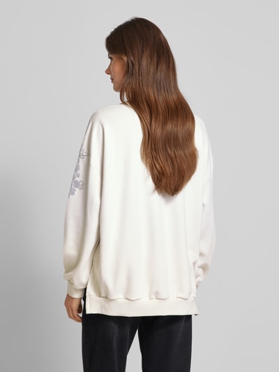 Smith and Soul Sweatshirt mit Paillettenbesatz Silber 5