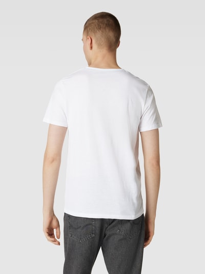 Jack & Jones T-shirt met ronde hals, model 'ACE' Wit - 5