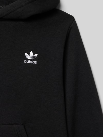 adidas Originals Hoodie mit Label-Stitching Black 2