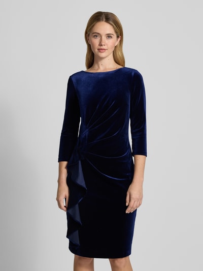 Christian Berg Cocktail Sukienka koktajlowa o długości do kolan z okrągłym dekoltem Ciemnoniebieski melanż 4