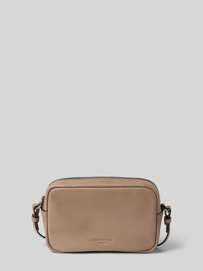 LIEBESKIND BERLIN Torebka z detalem z logo model ‘Ella’ Szarobrązowy 2