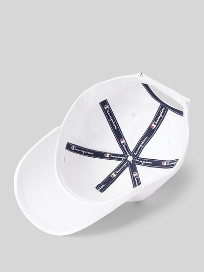 CHAMPION Basecap mit Logo-Stitching Weiss 2