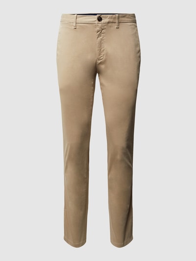 Tommy Hilfiger Straight Fit Chino mit hohem Stretch-Anteil Modell 'Denton' - 'Flex Technology' Beige 2