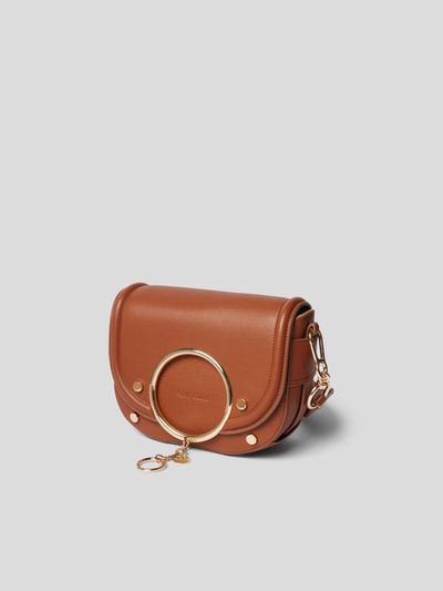 See by Chloé Saddle Bag mit Brand-Detail Cognac 2