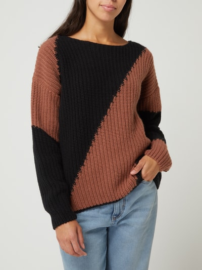 Armedangels Pullover met elastische zoom, model 'Saadie' Zwart - 4