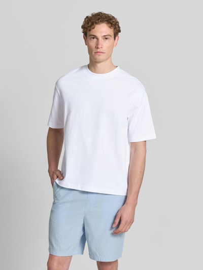 Selected Homme regular fit T-shirt van puur katoen model 'RELAXASPEN' Wit - 4