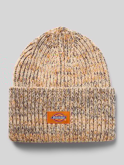 Dickies Beanie met labeldetail, model 'LEWISTOWN' Beige gemêleerd - 1