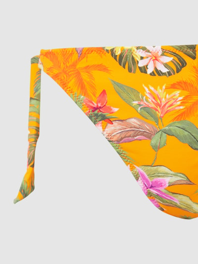 Banana Moon Bikinibroekje met bloemenmotief, model 'DASIA FAGAPEA' Oranje - 2