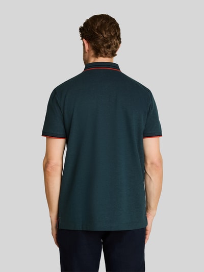 Tom Tailor Koszulka polo z czystej bawełny o kroju regular fit Morski 5