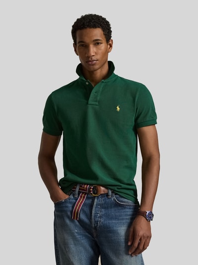 Polo Ralph Lauren Slim Fit Poloshirt aus reiner Baumwolle  Bottle 4