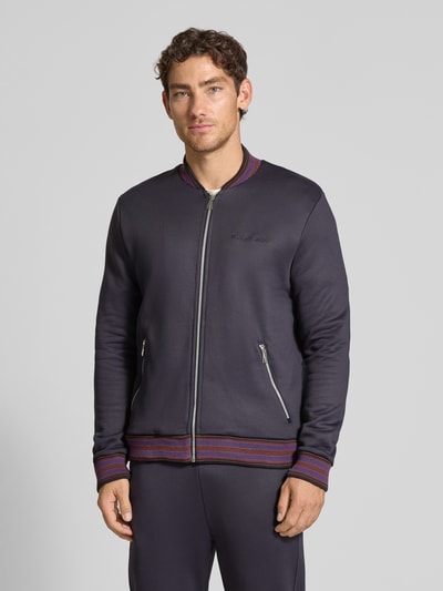 PAUL SMITH Sweatjacke mit Reißverschlusstaschen Black 4