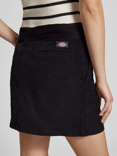 Dickies Minirock mit Feinripp Modell 'CORDUROY' Black 3