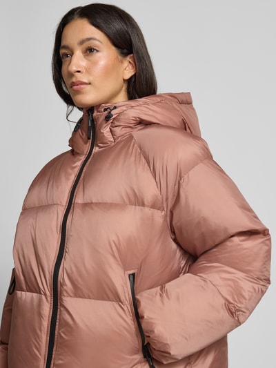WITHBLACK Kurtka pikowana z kapturem Brudnoróżowy 3