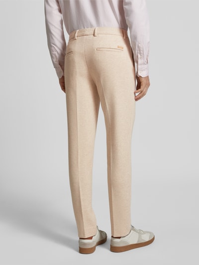 Scotch & Soda Regular fit broek met riemlussen, model 'MOTT' Camel gemêleerd - 5
