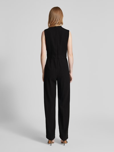 Mango Jumpsuit mit V-Ausschnitt Modell 'ATY' Black 5