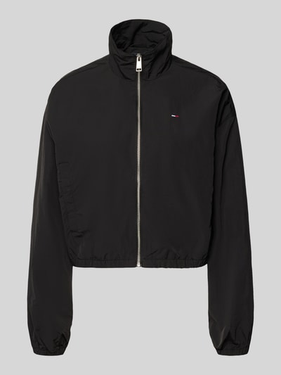 Tommy Jeans Bluzon o kroju relaxed fit z tasiemkami w talii Czarny 2
