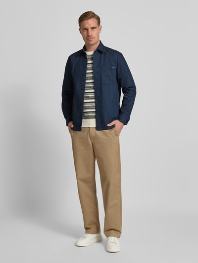 JOOP! COLLECTION Regular Fit Freizeithemd mit Brusttasche Modell 'Kalan' Marine 1