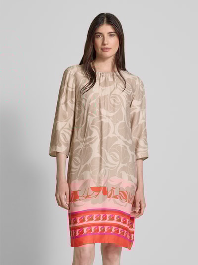 Betty Barclay Knielanges Kleid mit 3/4-Arm Taupe 4