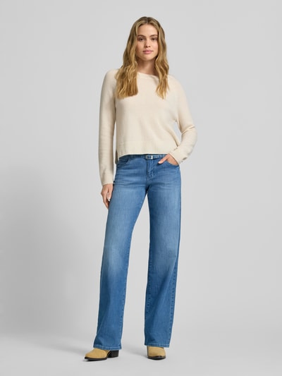 Angels Wide Leg Jeans mit Gürtel Modell 'LIZ BELT' Hellblau 1