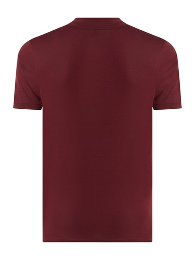 RAGMAN Poloshirt met borstzak Bordeaux - 4