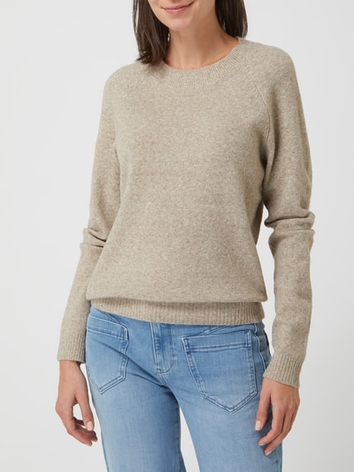 Vero Moda Pullover met stretch, model 'Doffy' Beige gemêleerd - 4