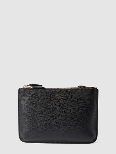 Lauren Ralph Lauren Crossbody tas met all over motief in zwart