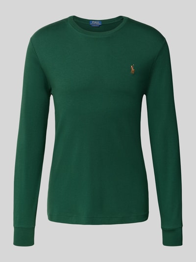 Polo Ralph Lauren Longsleeve mit gerippten Abschlüssen Gruen 2
