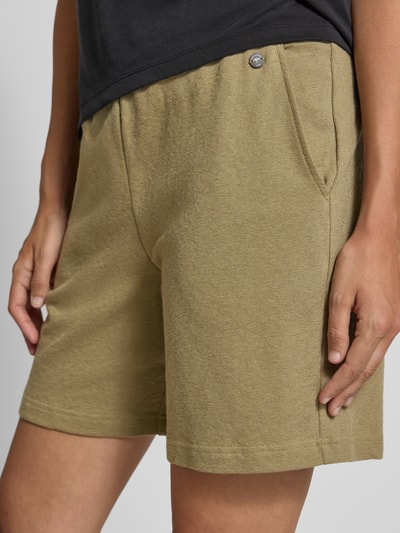 Fynch-Hatton short met zijzakken met steekzakken Kaki - 3