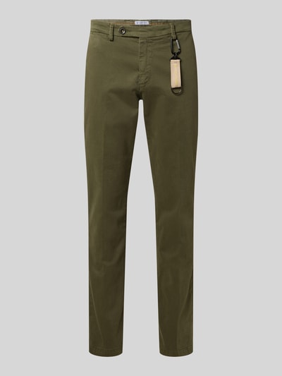 Manuel Ritz Stoffen broek met achterzakken Petrol - 2