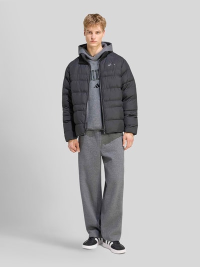 adidas Sportswear Steppjacke mit Kapuze Black 1