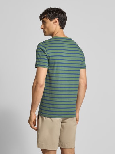 Polo Ralph Lauren Custom Slim Fit T-Shirt mit Label-Stitching Dunkelgruen 5