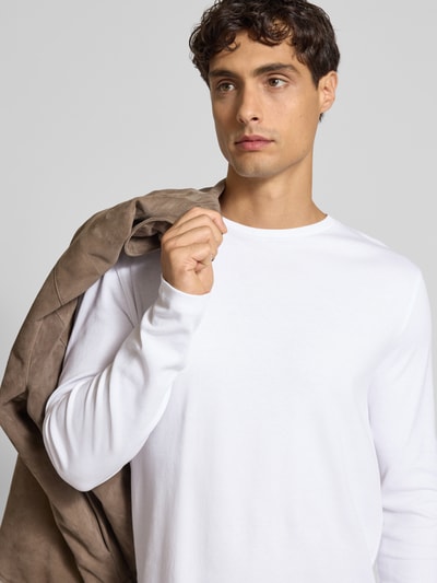 Christian Berg Men Longsleeve met ronde hals Wit - 3