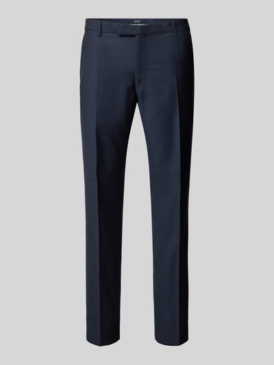 JOOP! Collection Slim fit pantalon met persplooien, model 'BLAYR' Marineblauw - 2