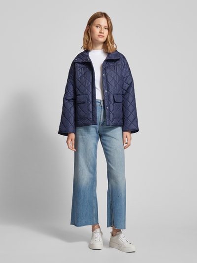 Gant Steppjacke mit Stehkragen Modell 'LIGHTDOWN' Dunkelblau 1