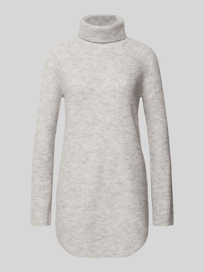 Pieces Golf o luźnym kroju z raglanowymi rękawami model ‘ELLEN’ Jasnoszary melanż 2