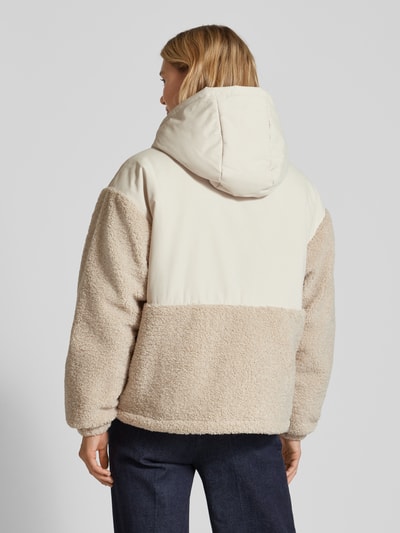 Mazine Jacke mit Reißverschlusstaschen Modell 'Laine' Offwhite 5