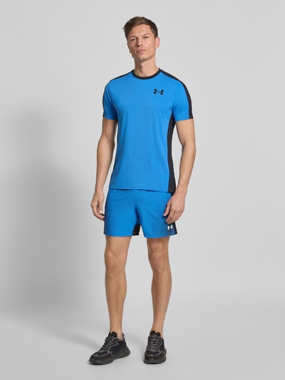 Under Armour Regular Fit Shorts mit Logo-Detail Rauchblau 1