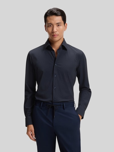 BOSS Slim Fit Businesshemd mit Kentkragen Modell 'P-HANK-K_261' Marine 4