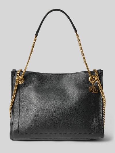 Lauren Ralph Lauren Leren handtas met labelhanger  - 2