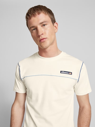 Ellesse T-Shirt mit Label-Detail Offwhite 3