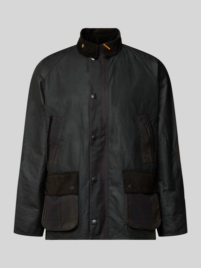 Barbour Funktionsjacke aus reiner Baumwolle Modell 'ICONS PATCH BEDAL' Oliv 1
