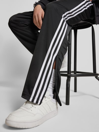 adidas Originals Regular Fit Sweatpants mit Label-Stitching Modell 'FIREBIRD' Black 3