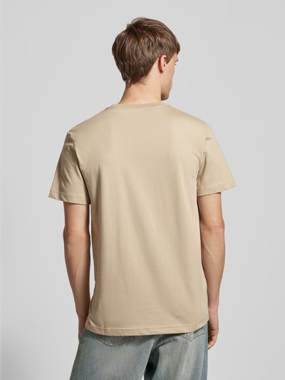 Calvin Klein Jeans T-Shirt mit Label-Print Beige 5